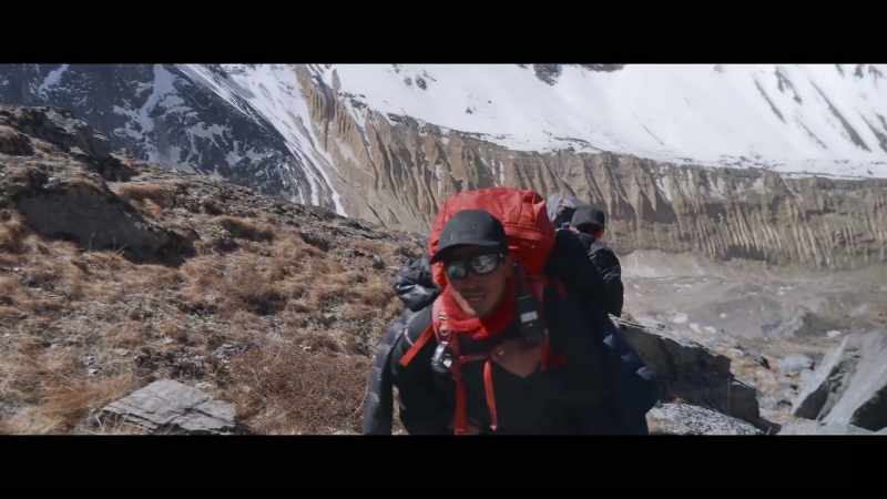 I'm Geljen Sherpa. I'm going to summit Annapurna