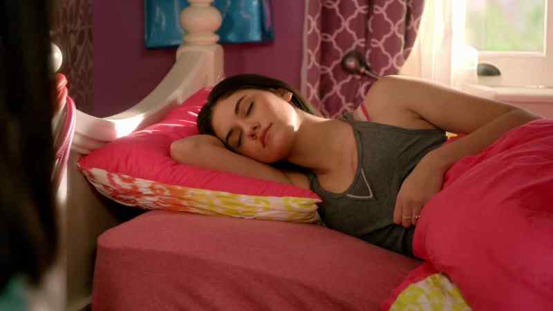 I'm glad she can sleep so soundly