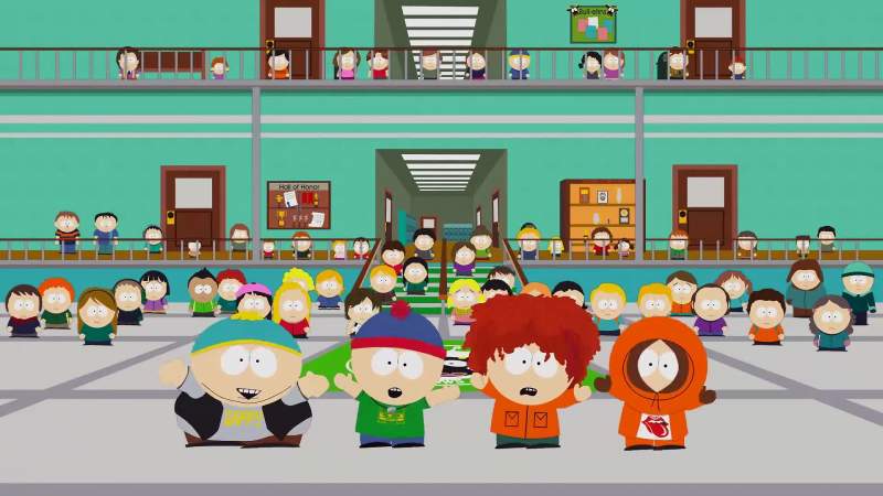 I'm goin' down to South Park