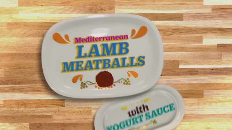 I'm going to be making some Mediterranean lamb meatballs with yogurt sauce
