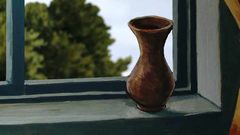 I'm going to find some flowers to put in that vase