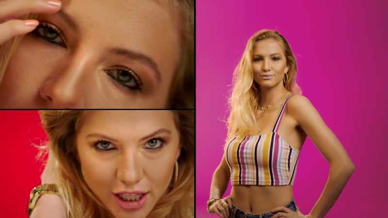 I'm going to hold back on using the bikini and lingerie pictures
