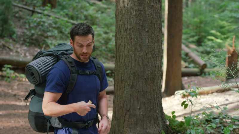 I'm going to take your pack, you're going to take mine