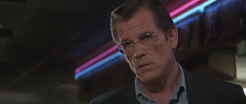 I'm going to teach you the meaning of commitmentFourteen years ago I was forced to makea commitment to an eight by nine celland now you're going to be forced to make a commitmentYou could say I'm here
