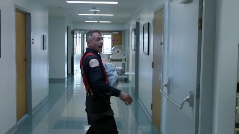 I'm going to take him back to the room, all right?