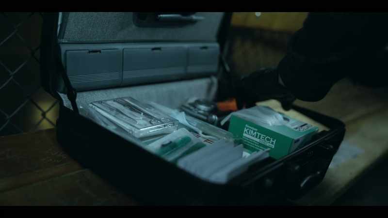 I'm gonna collect reference samples from you pursuant to the search warrant