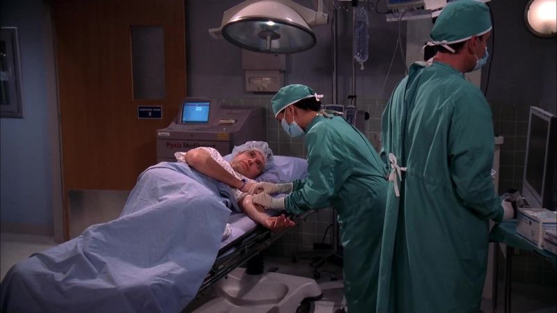 I'm gonna start the IV