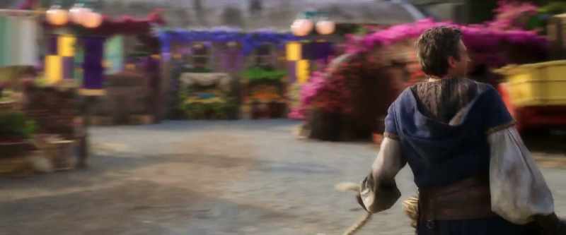 I'm gonna take this rope and trip the giant