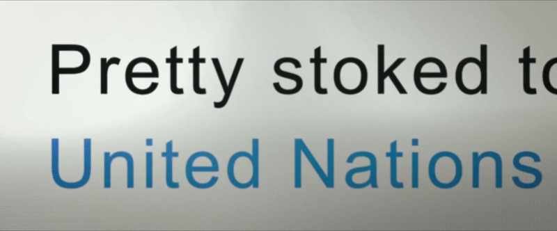 I'm heading to the United Nations Environment Assembly