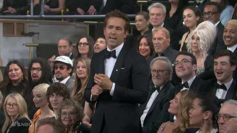 �I'm here for him. ‫He is blind. ‫[ Laughter ]