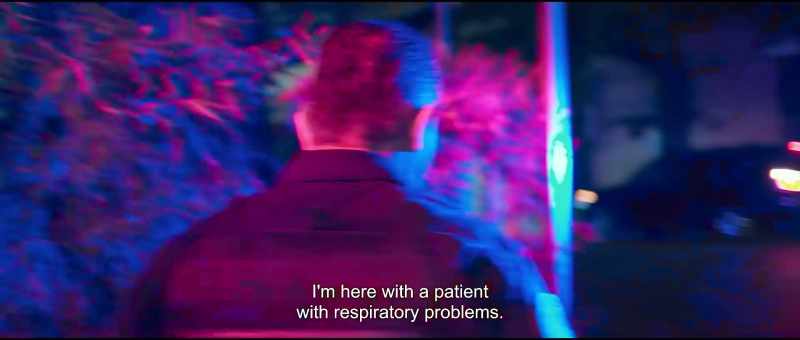 I'm here with a patient with respiratory problems
