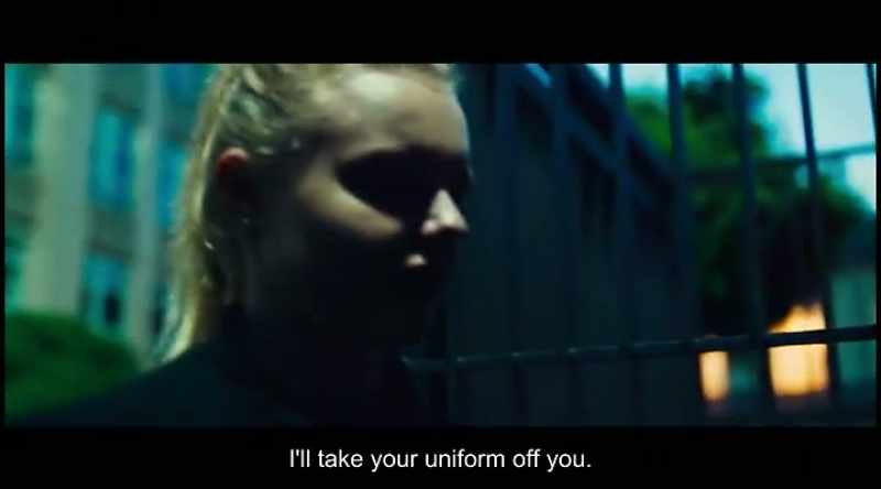I'm... I'm... I'll take that uniform away from you
