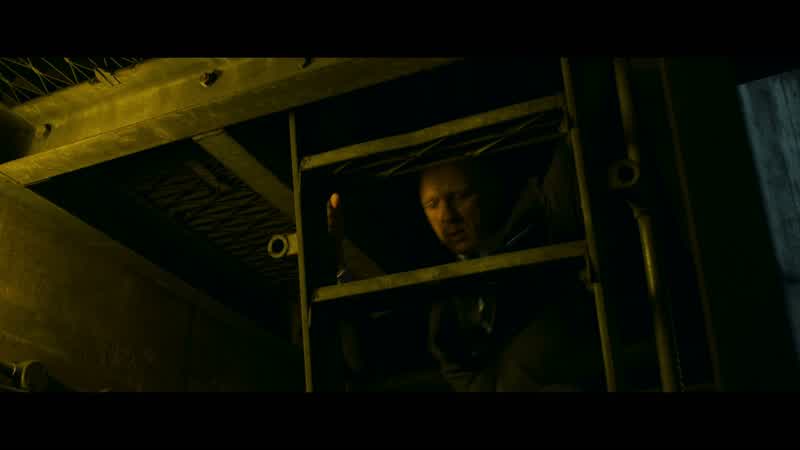 I'm in a stairwell below isolation