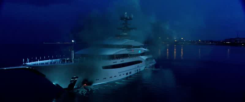 I'm in Rovach's stateroom