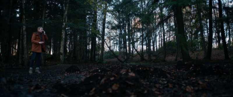 I'm in the woods about a mile from where