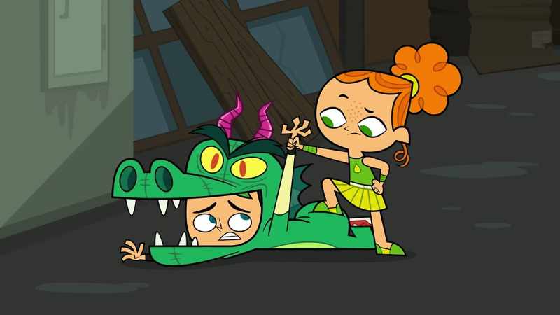 I'm inside this dragon costume, and the zipper is busted!