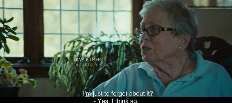 I'm just to forget about it? - Yes, I think so