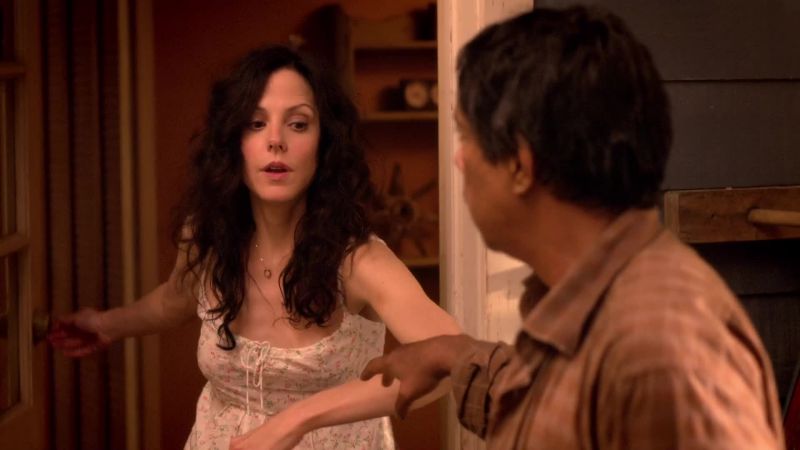 I'm just gonna get your loofa, okay? Wait a minute