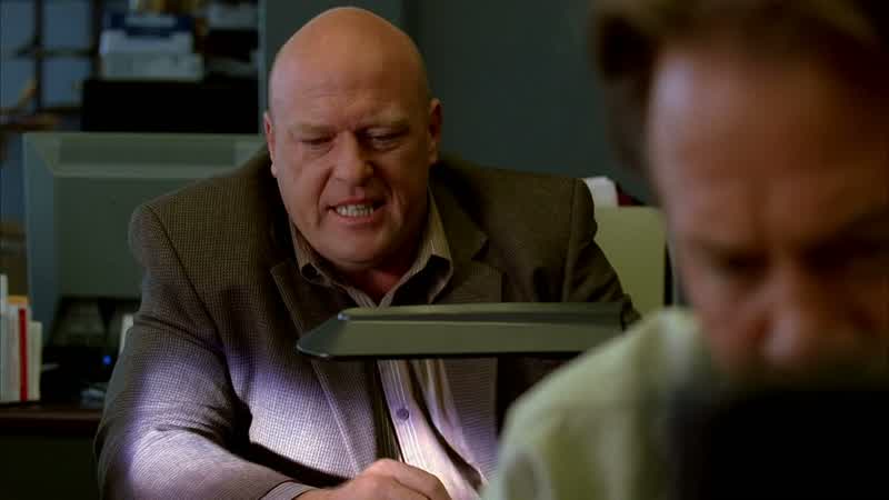 I'm just-- I'm just saying, why's he on your desk?