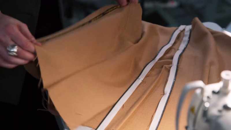 I'm just making the top now, put interfacing on