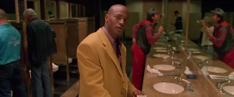 I'm not a bathroom attendant