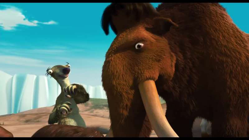 I'm not going extinct Kids look The last mammoth