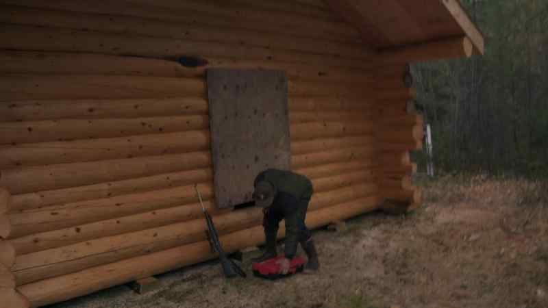 I'm not gonna take the shutter I got off the cabin