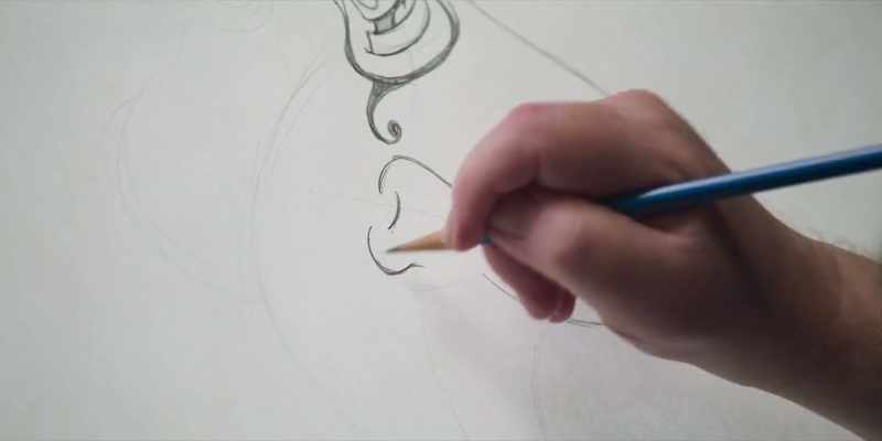 I'm not just drawing a line that curves like that