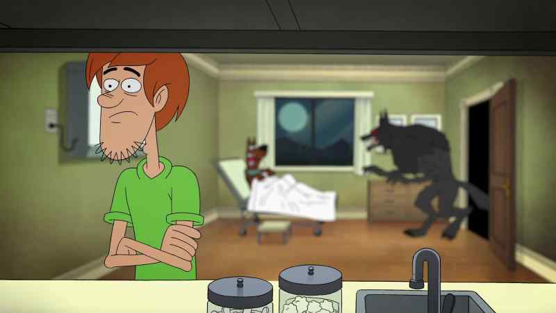 I'm not looking, Scoob