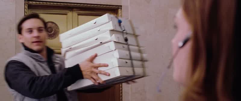 Pizza timeYou're lateI'm not paying for those