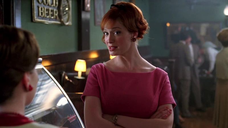 I'm not saying Peggy doesn't have something upstairs
