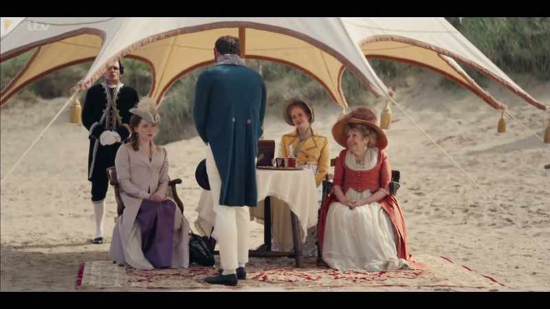 I'm not. She jests, Lord Babington