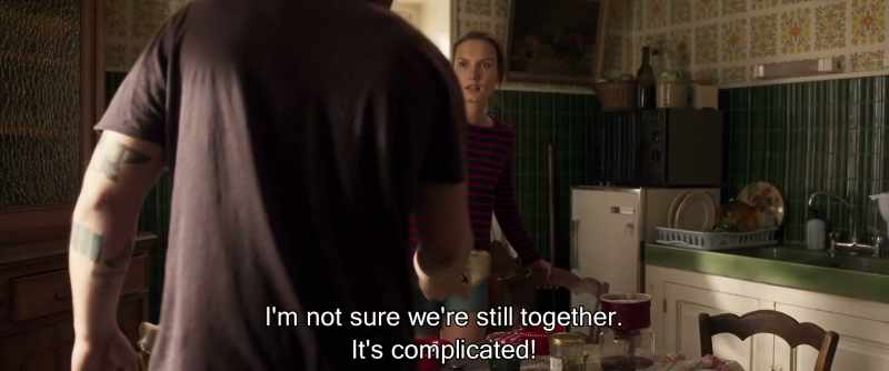 I'm not sure we're still together. It's complicated
