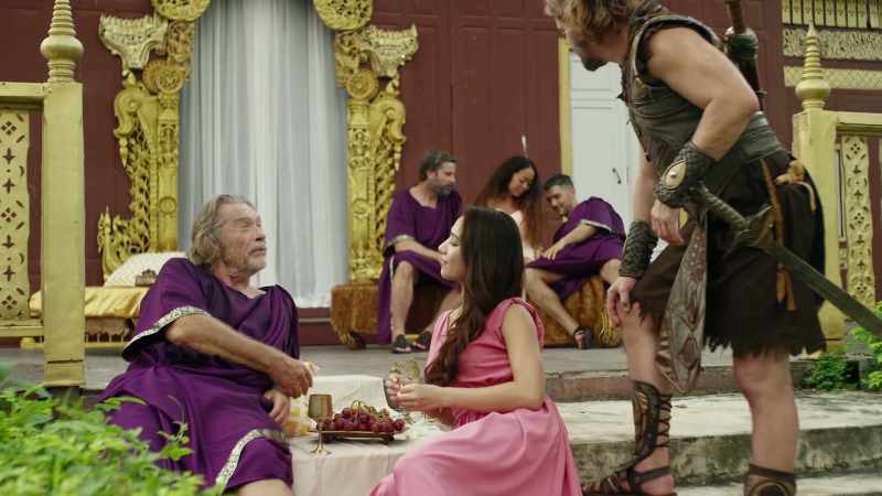 I'm Odysseus. I am your king