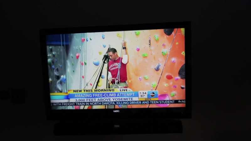 I'm on what's called a portaledge