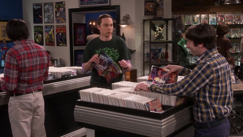 I'm over here, Sheldon