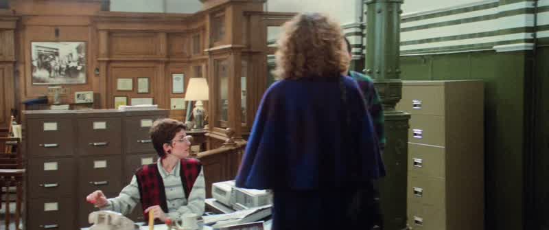 I'm Peter venkman May I help you UmWell uh I don't know What I have to say may sound a little unusualThat's all we get day in day out around hereCome into my office miss Barrett Dana Barrett