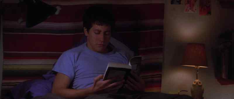 I'm reading. Get out