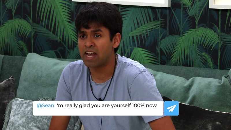 I'm really glad you are yourself 100% now
