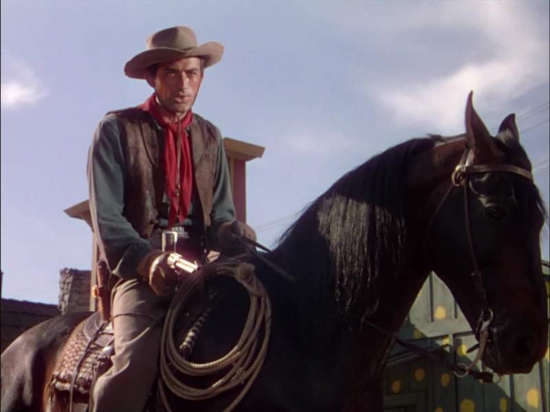 I'm riding back to that hitching post
