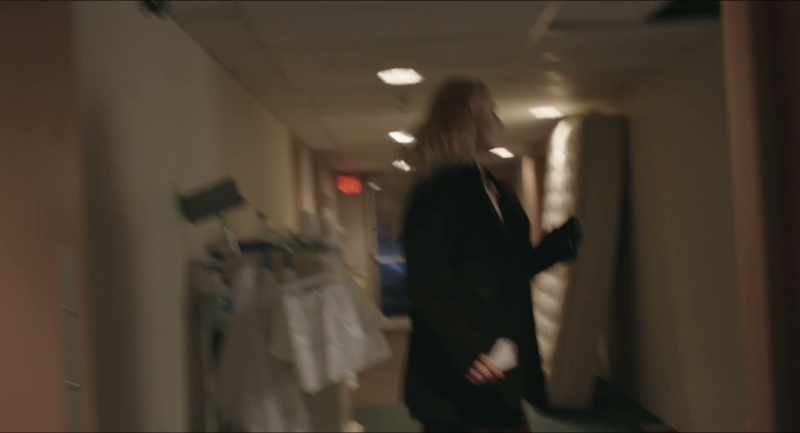 I'm s-- I'm sorry! [Elevator bell dings]
