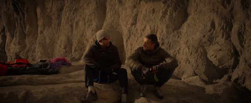 I'm saying he's not going to let her off this mountain alive