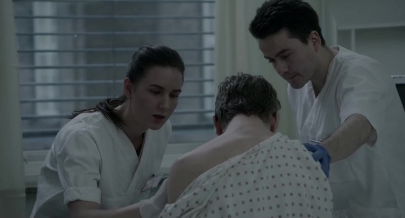 I'm so sorry. -Can you give him something for the pain?