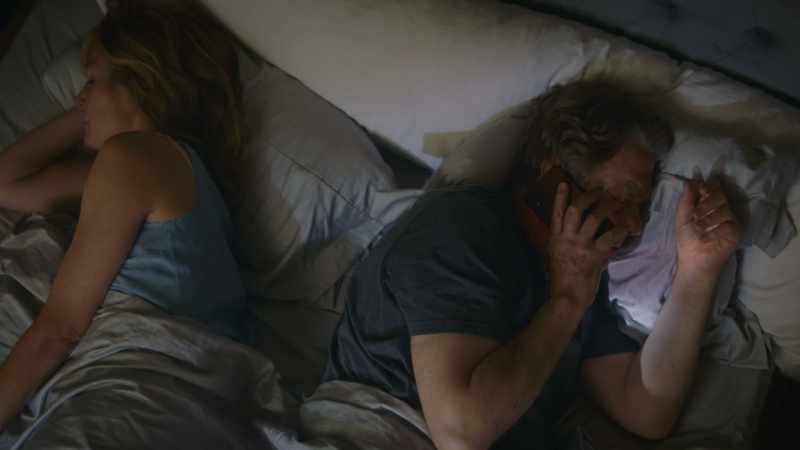 'I'm sorry, did I wake you?'