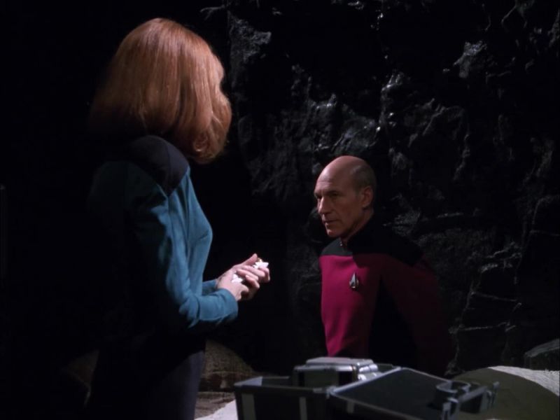 I'm sorry. If I'd only gone back to the ship