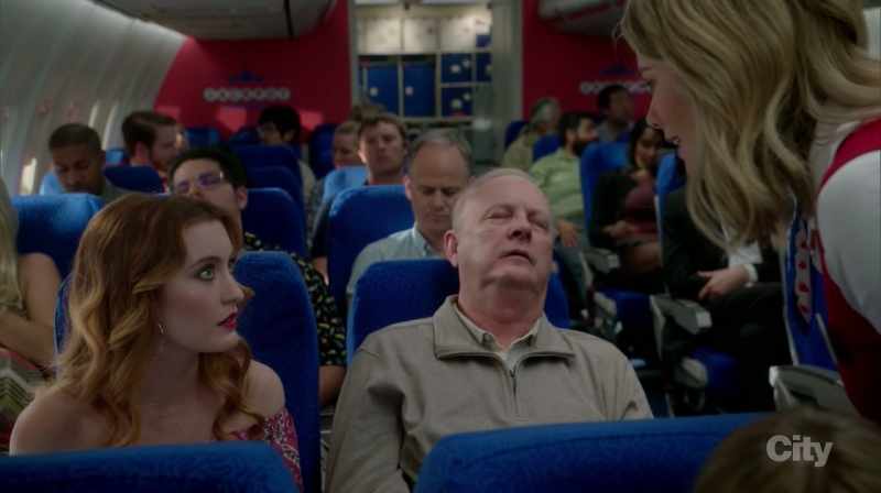 I'm sorry. It's a full flight. There's nowhere to put him