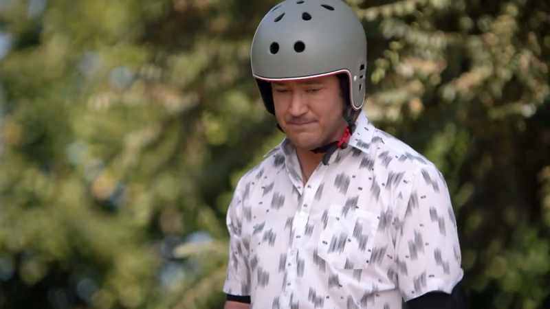 I'm sorry, Johan, but you can never skate ever again