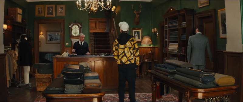 I'm so sorry sir but a gentleman is completing his fitting