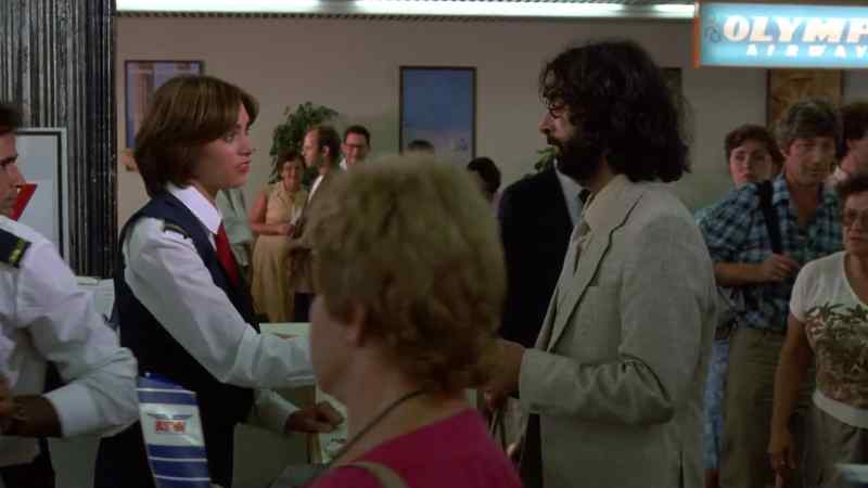 I'm sorry, sir. This flight is full. Check the ticket counter for the next one