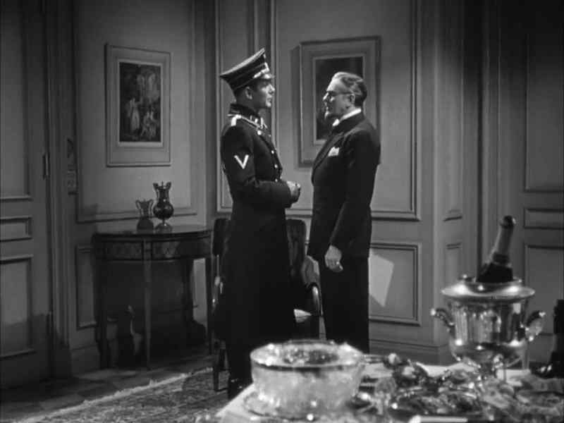 I'm sorry, there's been a change in Colonel Ehrhardt's plans